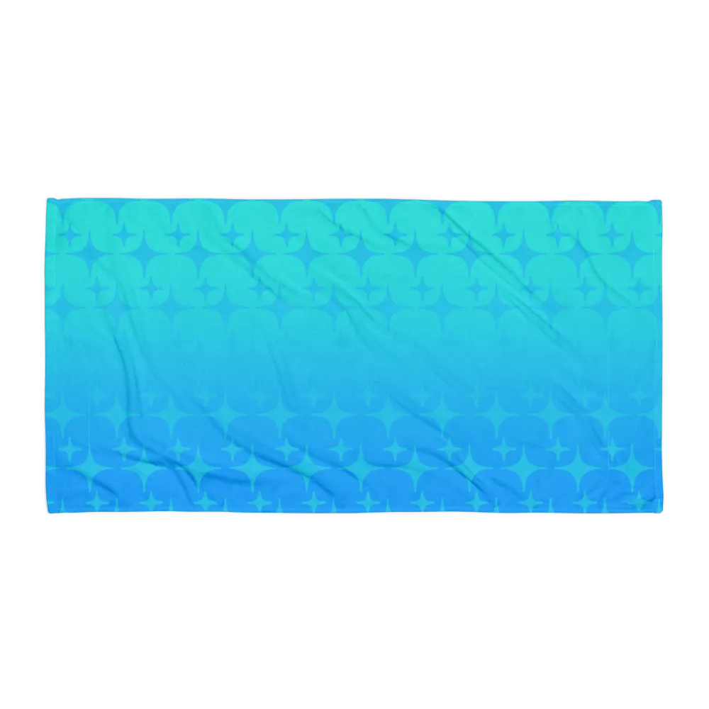 Blue Ghost Sparkle Towel