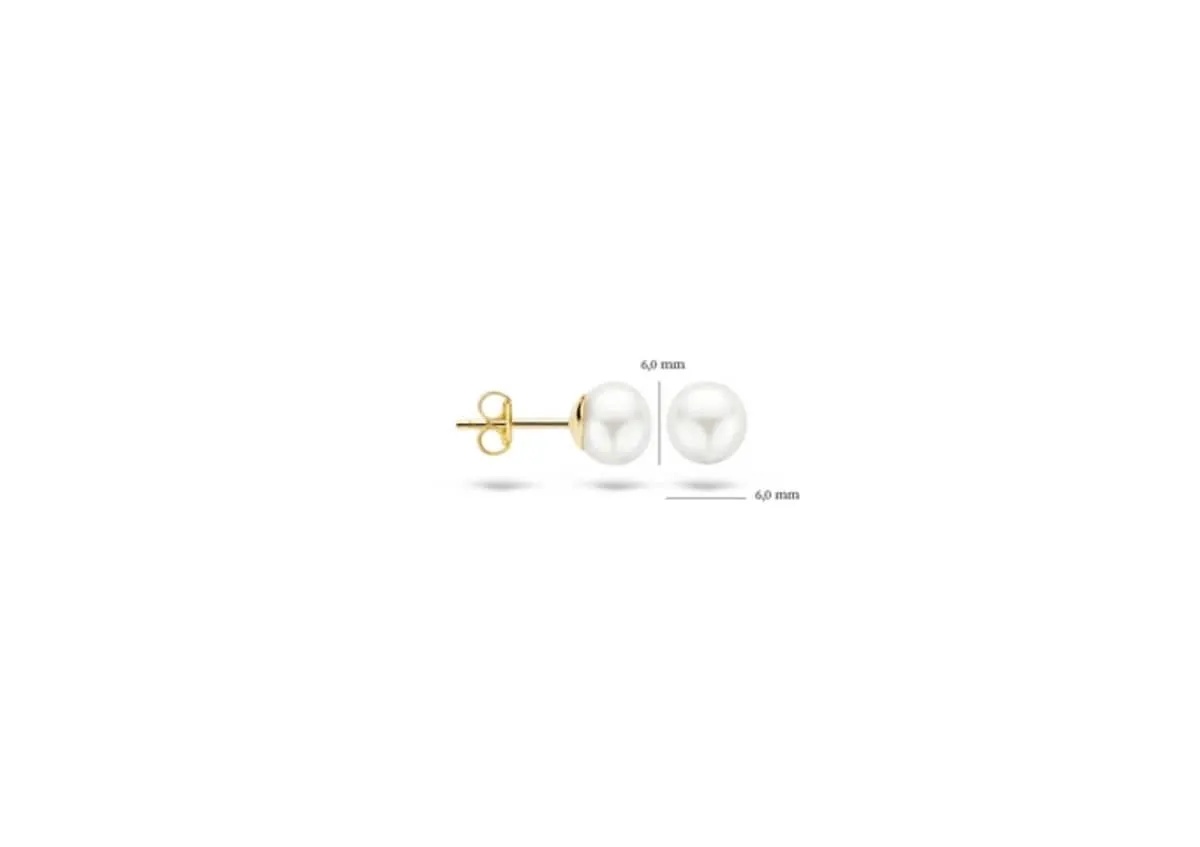 Blush - Boucles d'oreilles - Or Jaune 14k et perles d'eau douce (7150YPW)