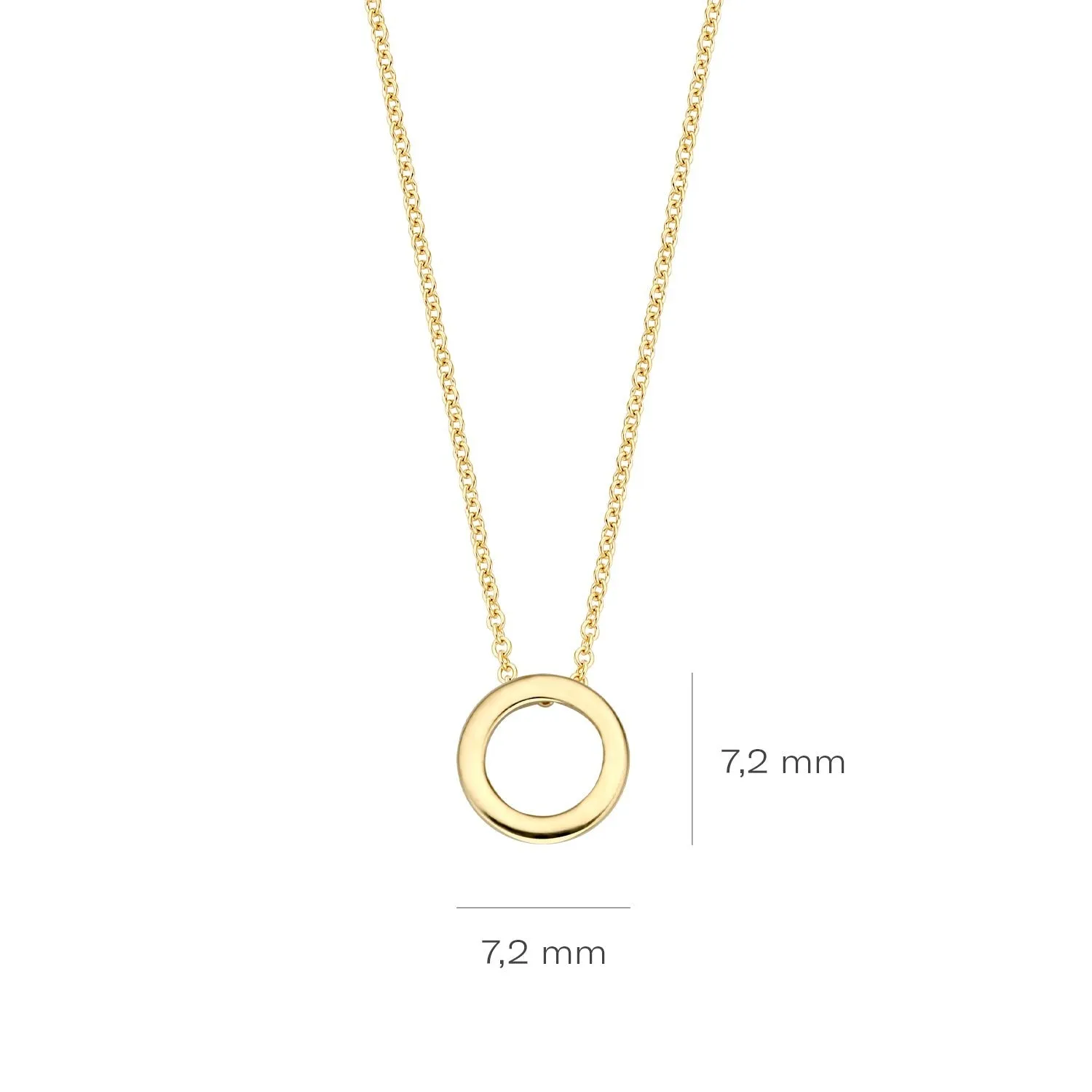 Blush - Collier - Or Jaune 14k (3083YGO)