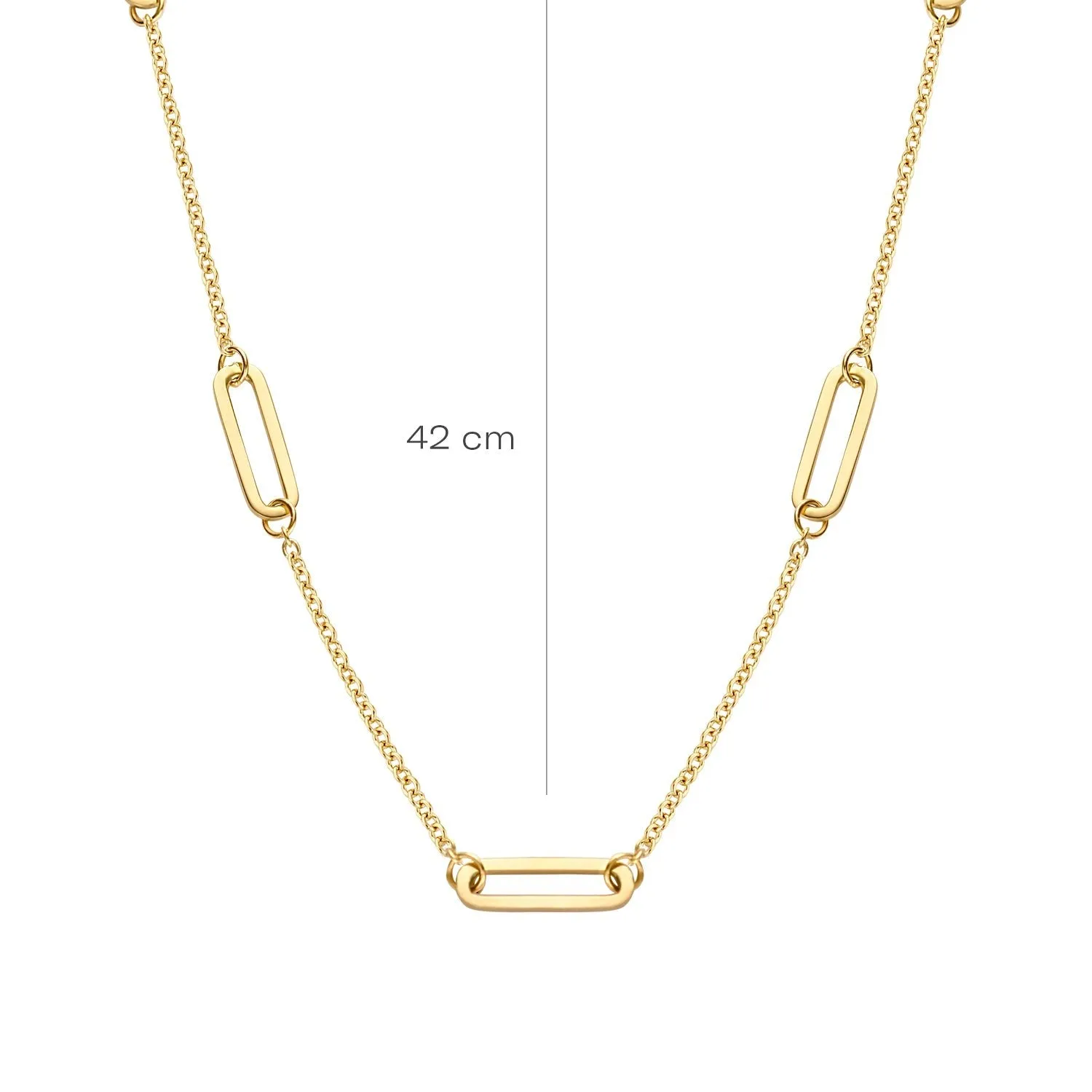 Blush - Collier - Or Jaune 14k (3102YGO)