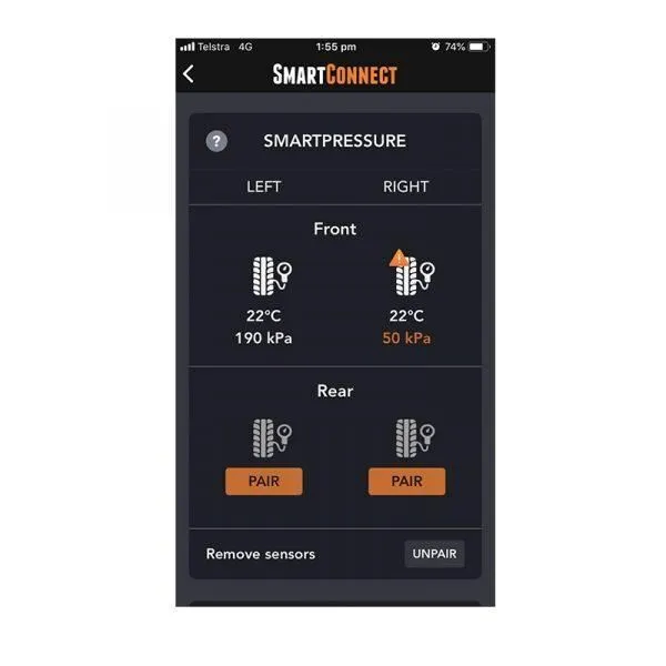 BMPRO SmartPressure Tyre Pressure Monitoring System