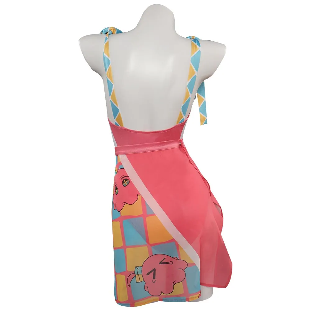 Bocchi the Rock Hitori Gotoh Swimsuit Cosplay Costume Fancy Outfit Halloween Carnival Suit