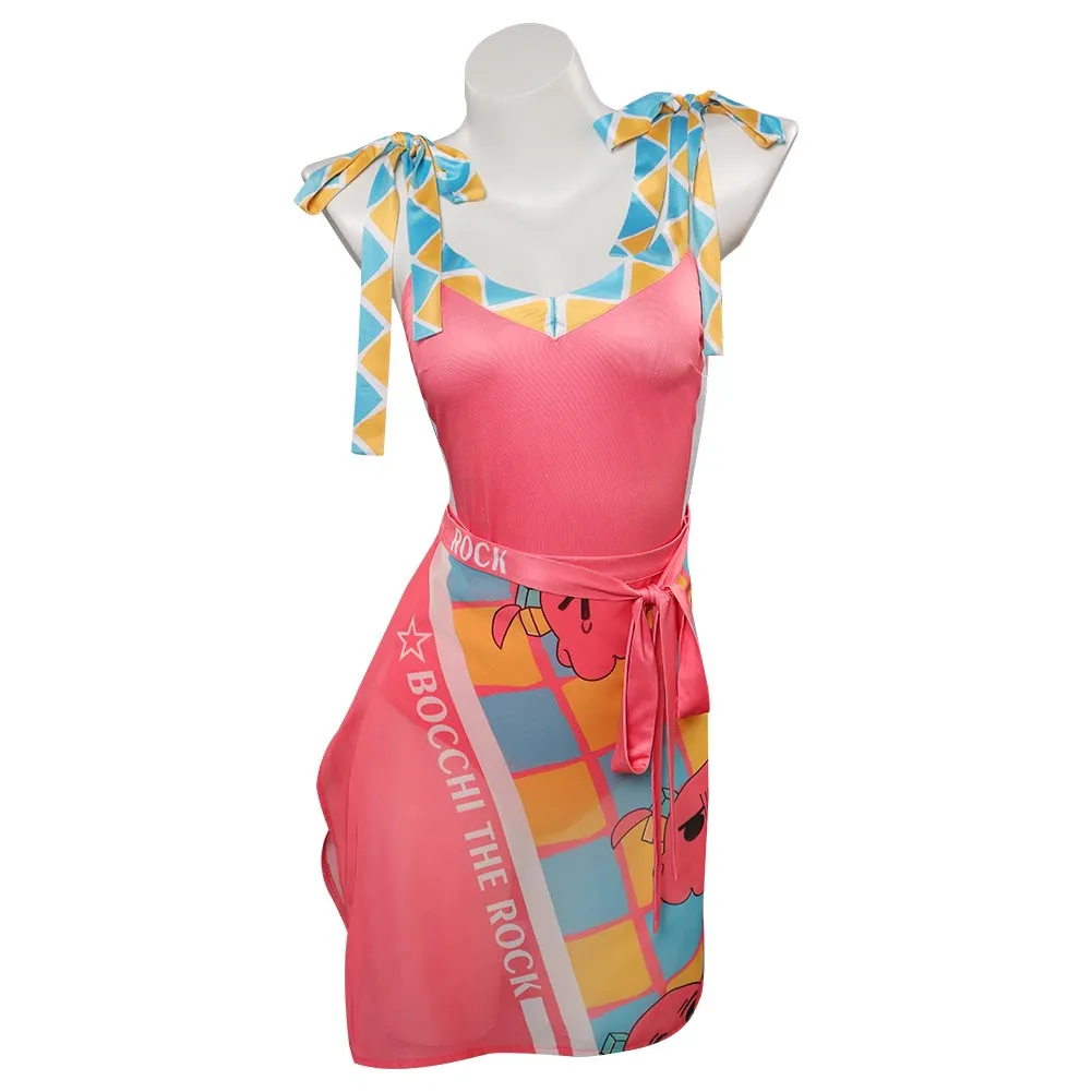 Bocchi the Rock Hitori Gotoh Swimsuit Cosplay Costume Fancy Outfit Halloween Carnival Suit
