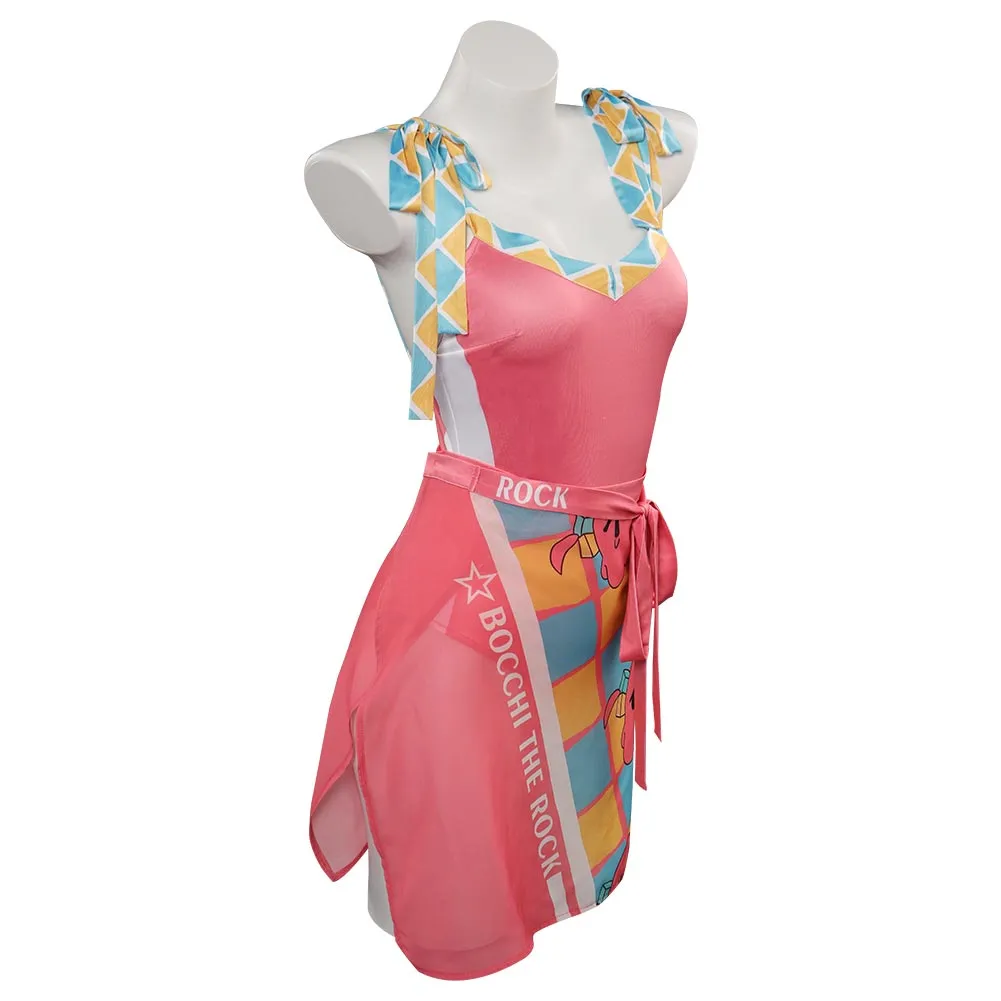 Bocchi the Rock Hitori Gotoh Swimsuit Cosplay Costume Fancy Outfit Halloween Carnival Suit