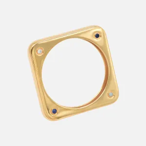 BOLD Bangle, Gold Plated