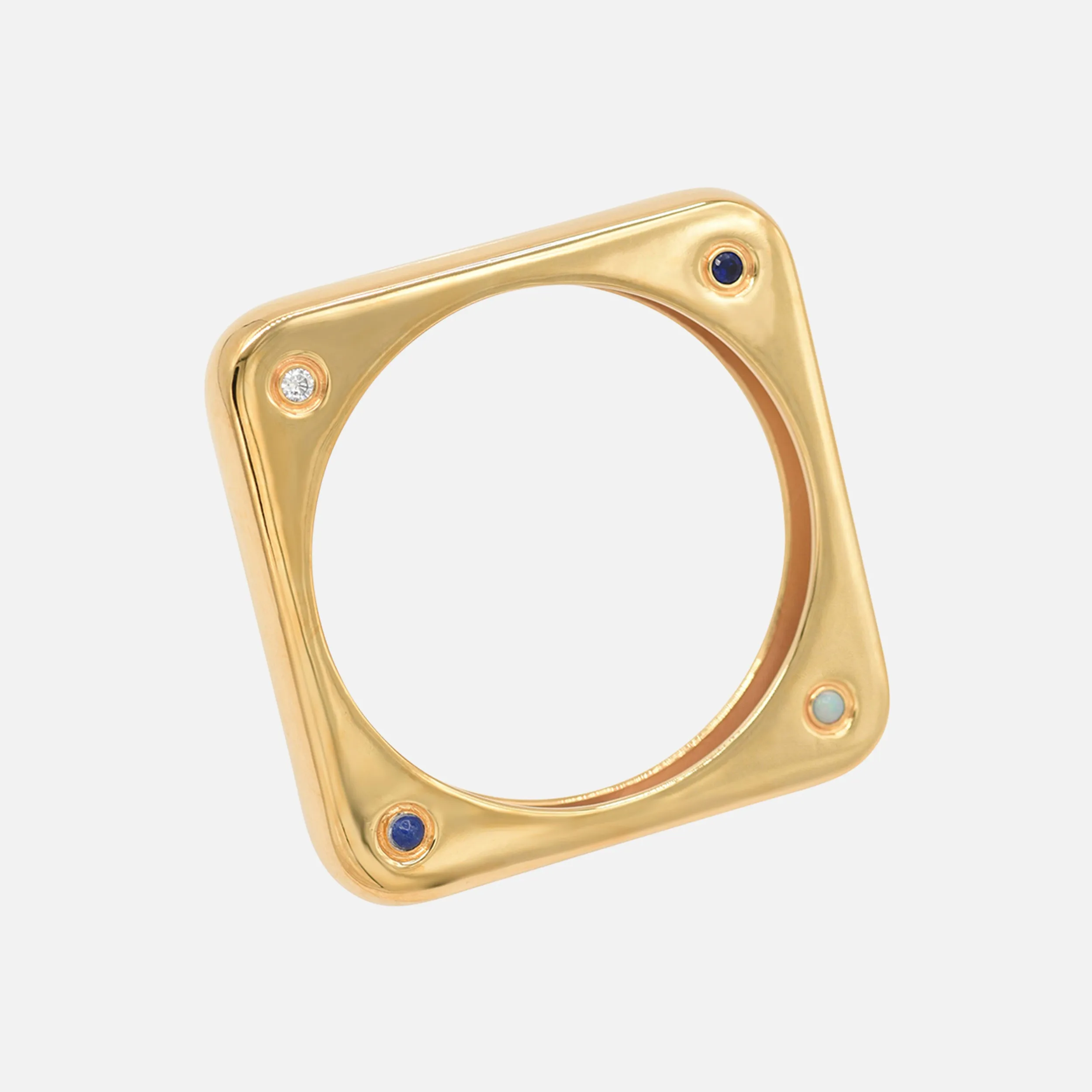 BOLD Bangle, Gold Plated