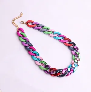 Bold Chunky Necklace Choker Women