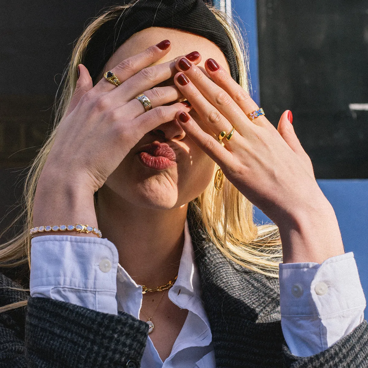 Bold Heart Statement Ring