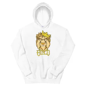 Bold Lion Hoodie (White)