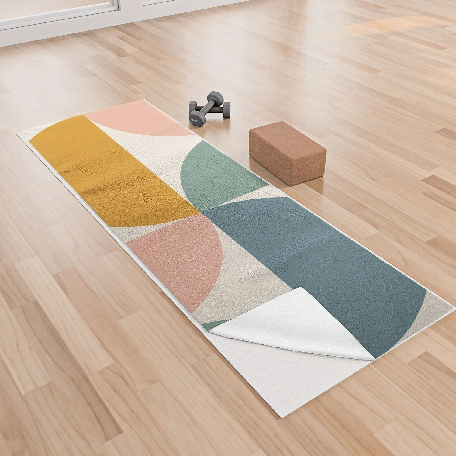 Bold Minimalism XXII Yoga Towel