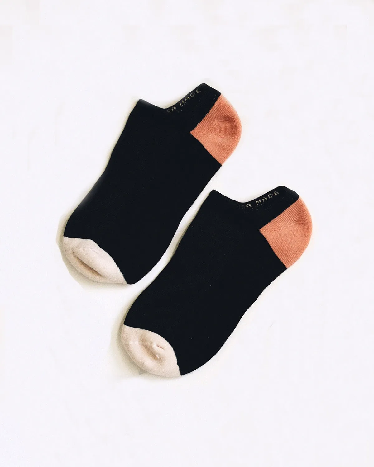 Bold Peach Contrast Anklet