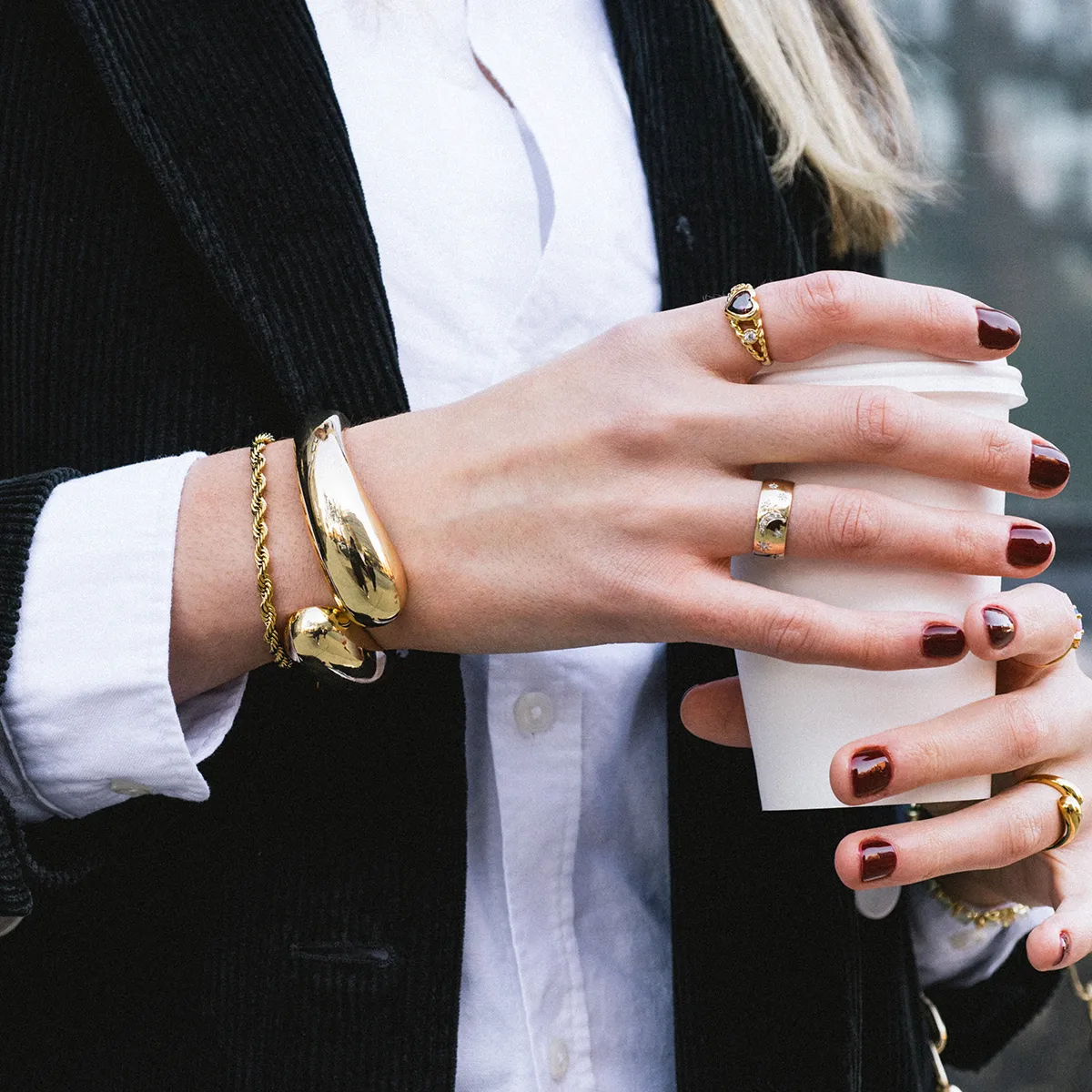 Bold Rope Chain Bracelet