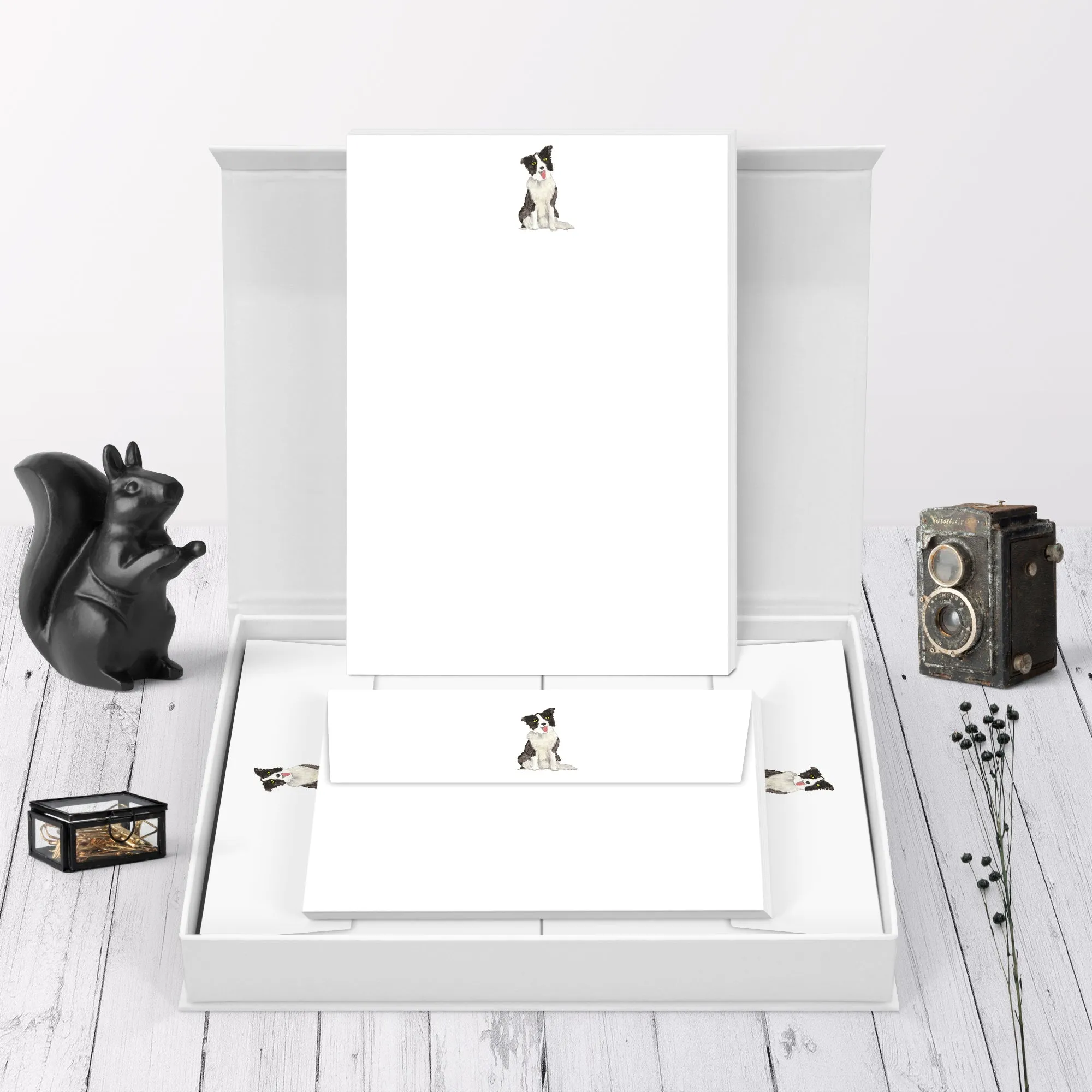 Border Collie Letter Writing Set