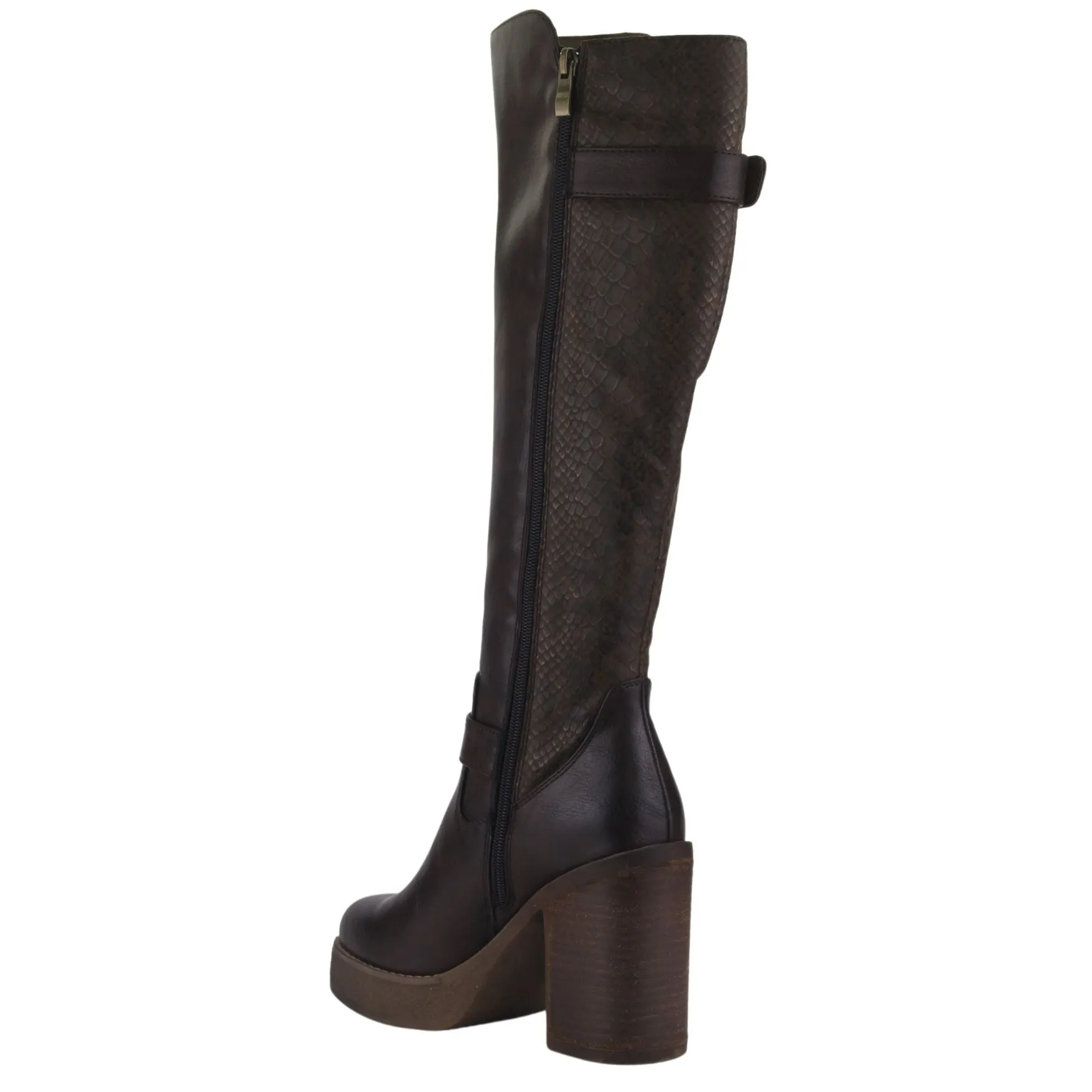 Bota Chalada Mujer Ella-11 Café Casual