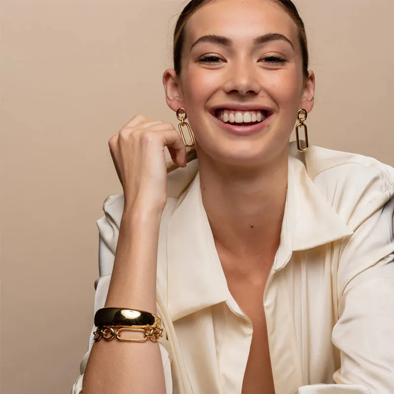 Boucles d'oreille TI SENTO - Plaqué Or (7872SY)