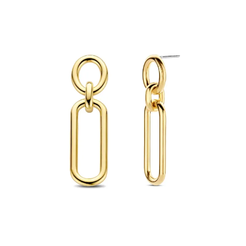 Boucles d'oreille TI SENTO - Plaqué Or (7872SY)