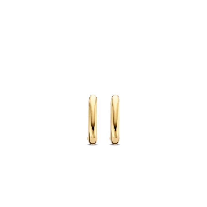 Boucles d'oreilles Créoles TI SENTO - Plaqué Or (7845SY)
