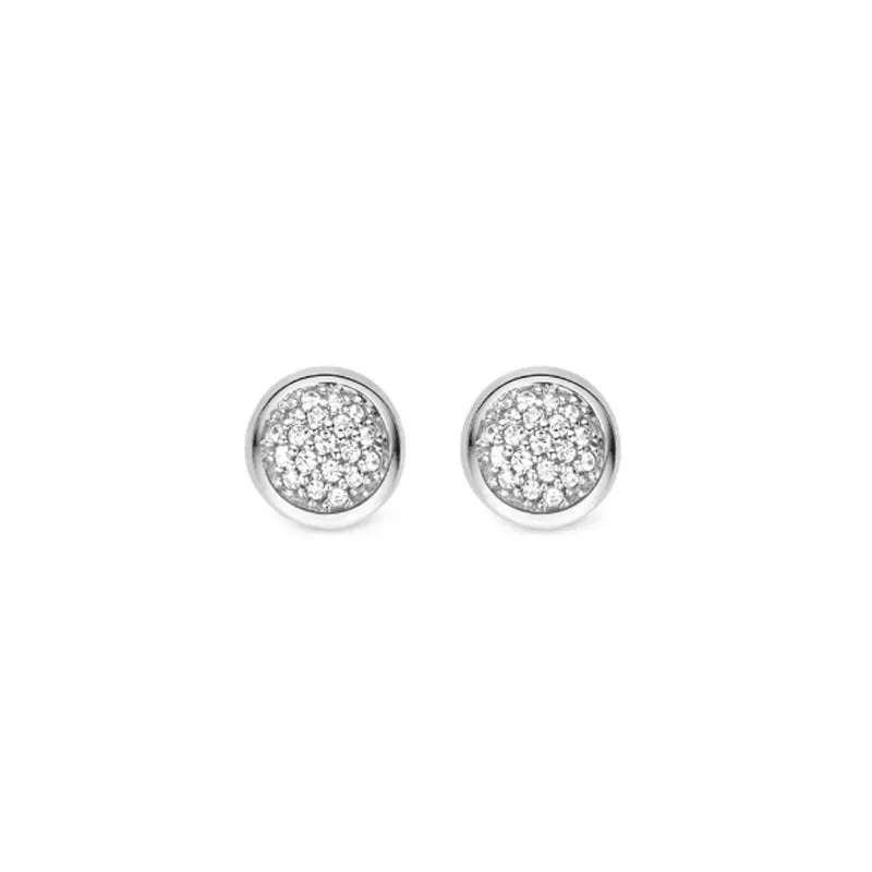 Boucles d'oreilles TI SENTO - Argent, zircons (7732ZI)