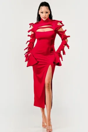 BOW SEXY DRESS