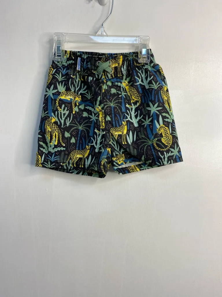 Boys Size 18-24mo Boys Black Rugged Butts Swimwear