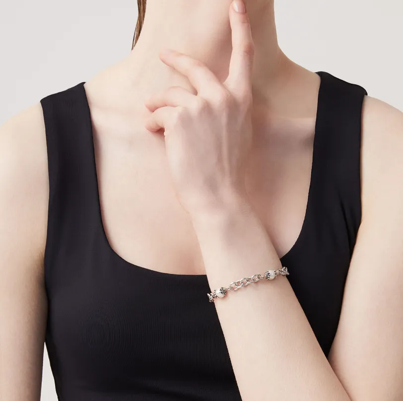 Bracelet Giovanni Raspini - Drops, Argent et Perles (11931)