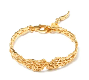 Bracelet Jonc Giovanni Raspini - Corail, Plaqué Or (11924)