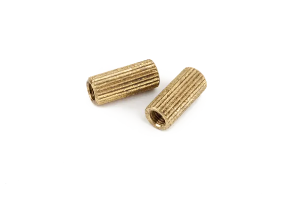 Bridge Pivot Screw Inserts for 2-Point Pivot Style Bridges, Genuine Fender (pack of 2)
