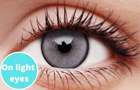 Bright Crystal Coloured Contact Lenses