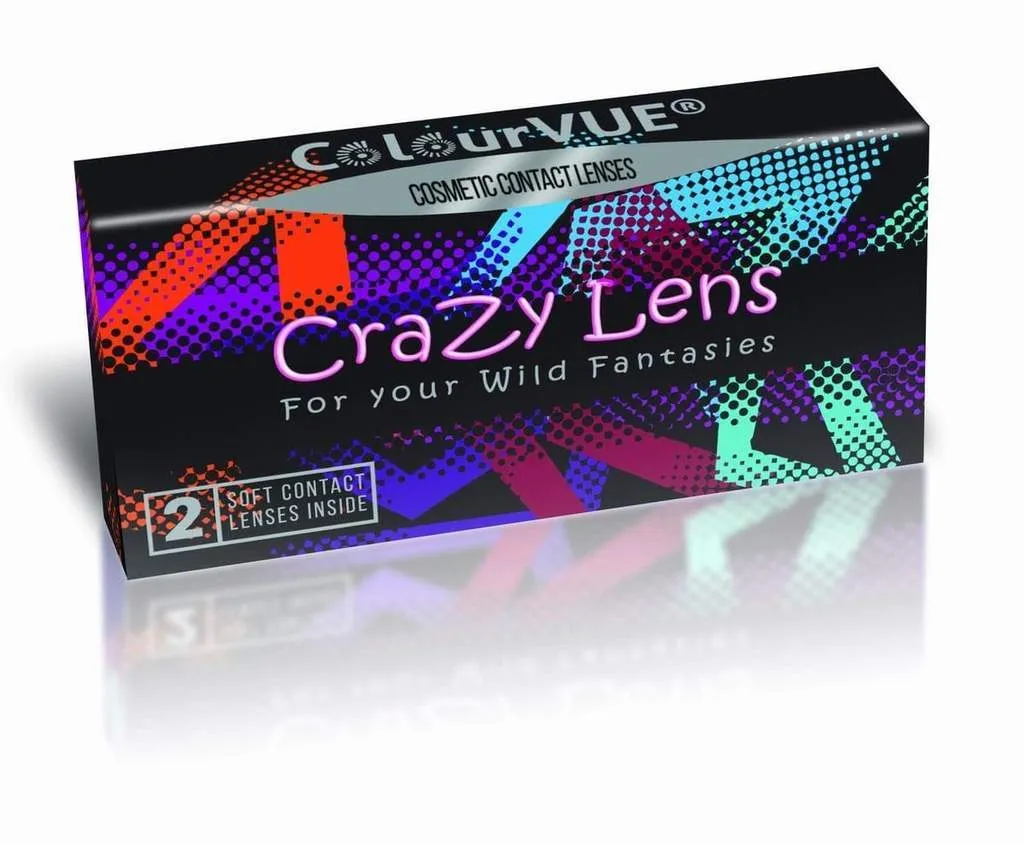 Bright Crystal Coloured Contact Lenses