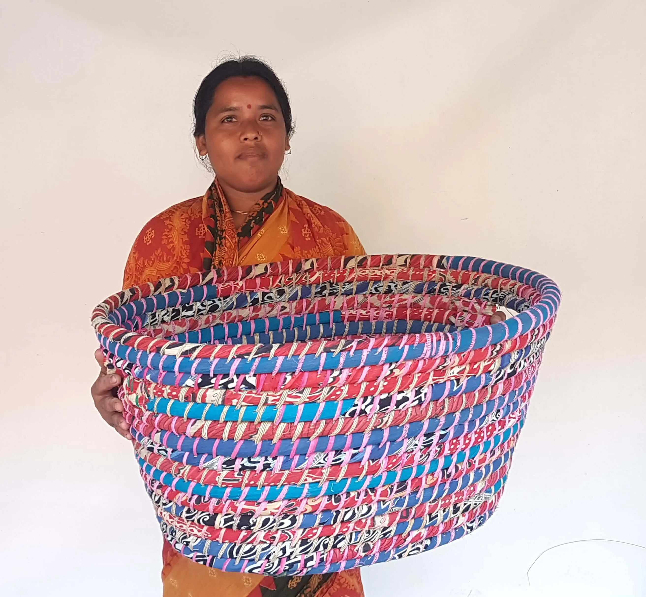 Bright Day Laundry Basket