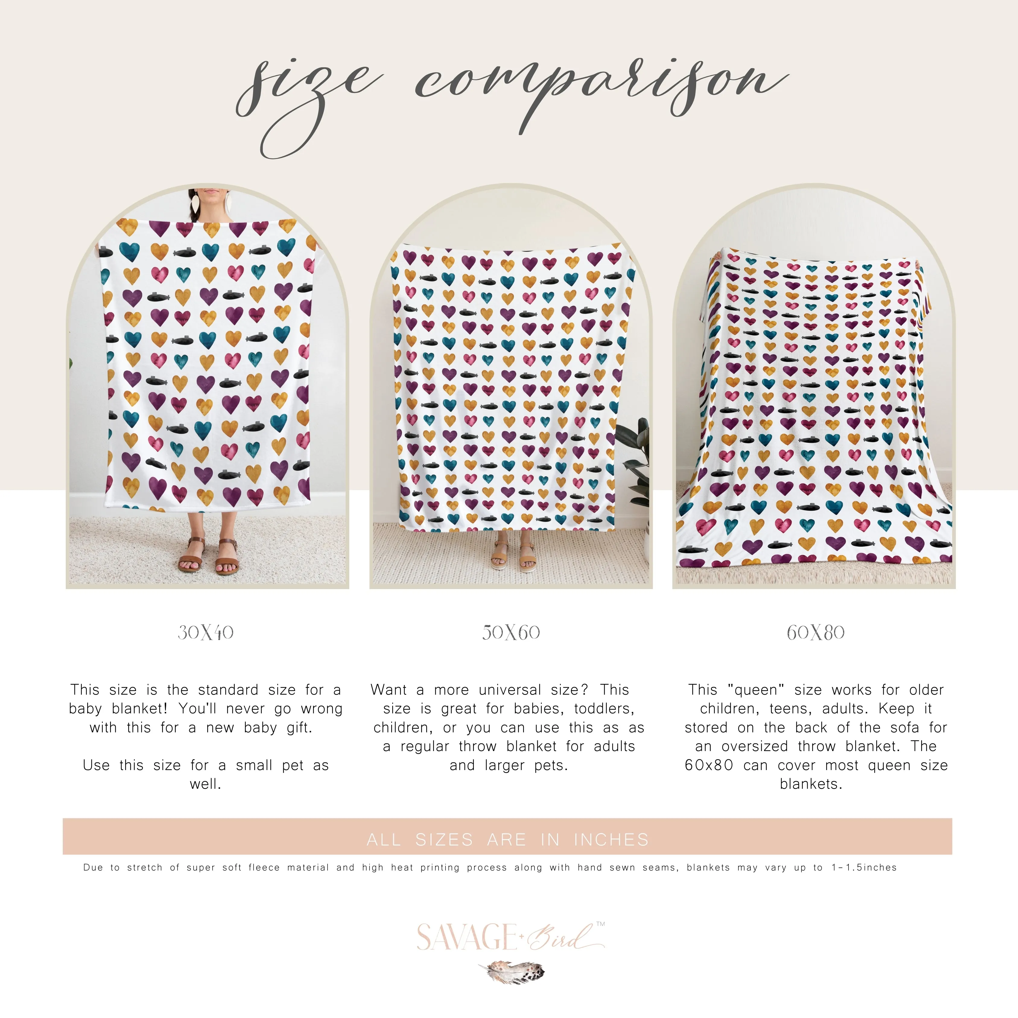 BRIGHT DINOSAUR PERSONALIZED BLANKET