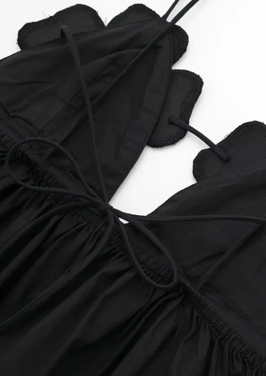Bright Flower Camisole - Black