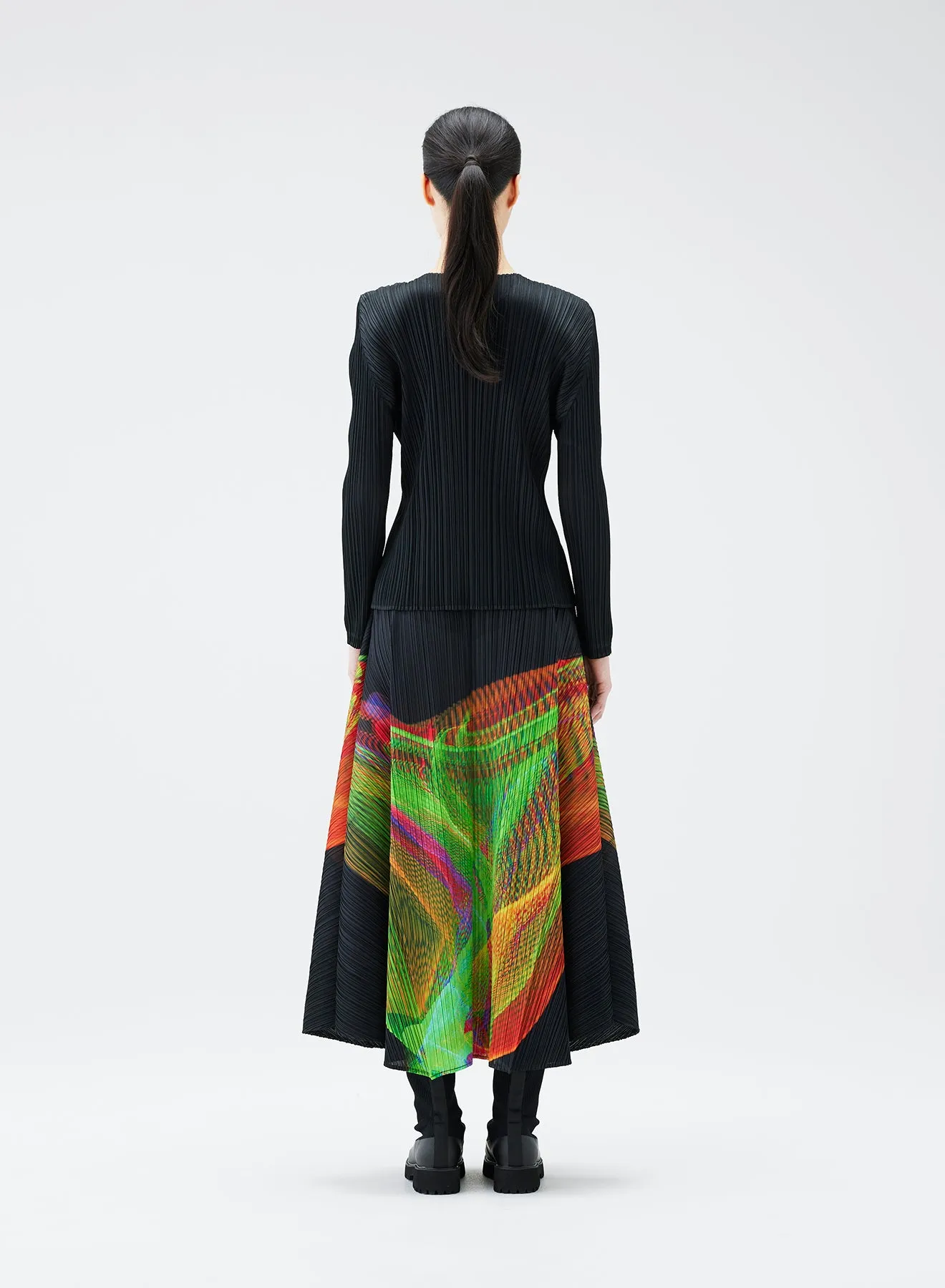 Bright Green Spectrum Skirt