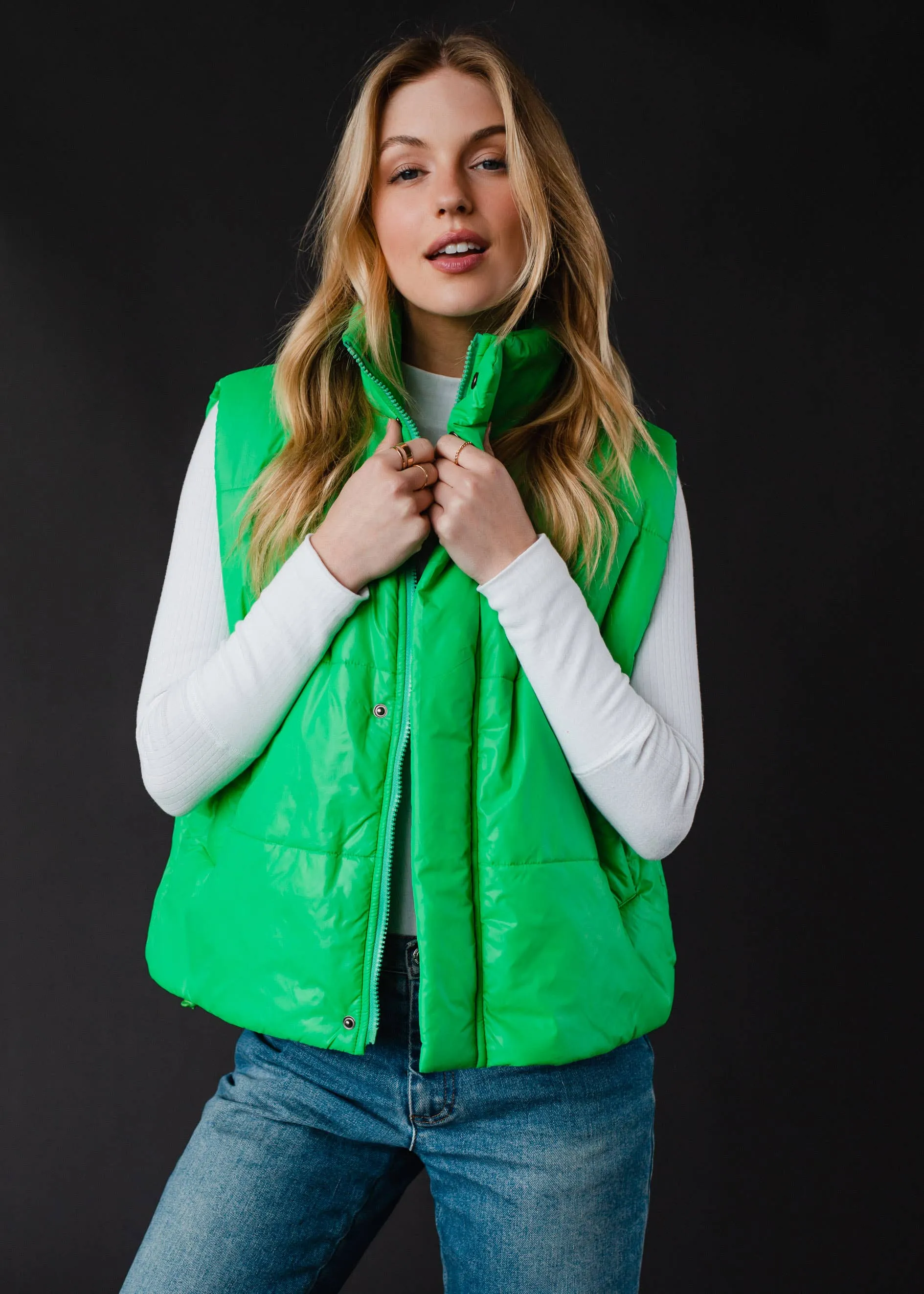 Bright Green Vest