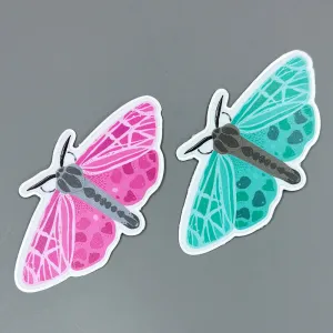 Bright Moths Vinyl Sticker Set
