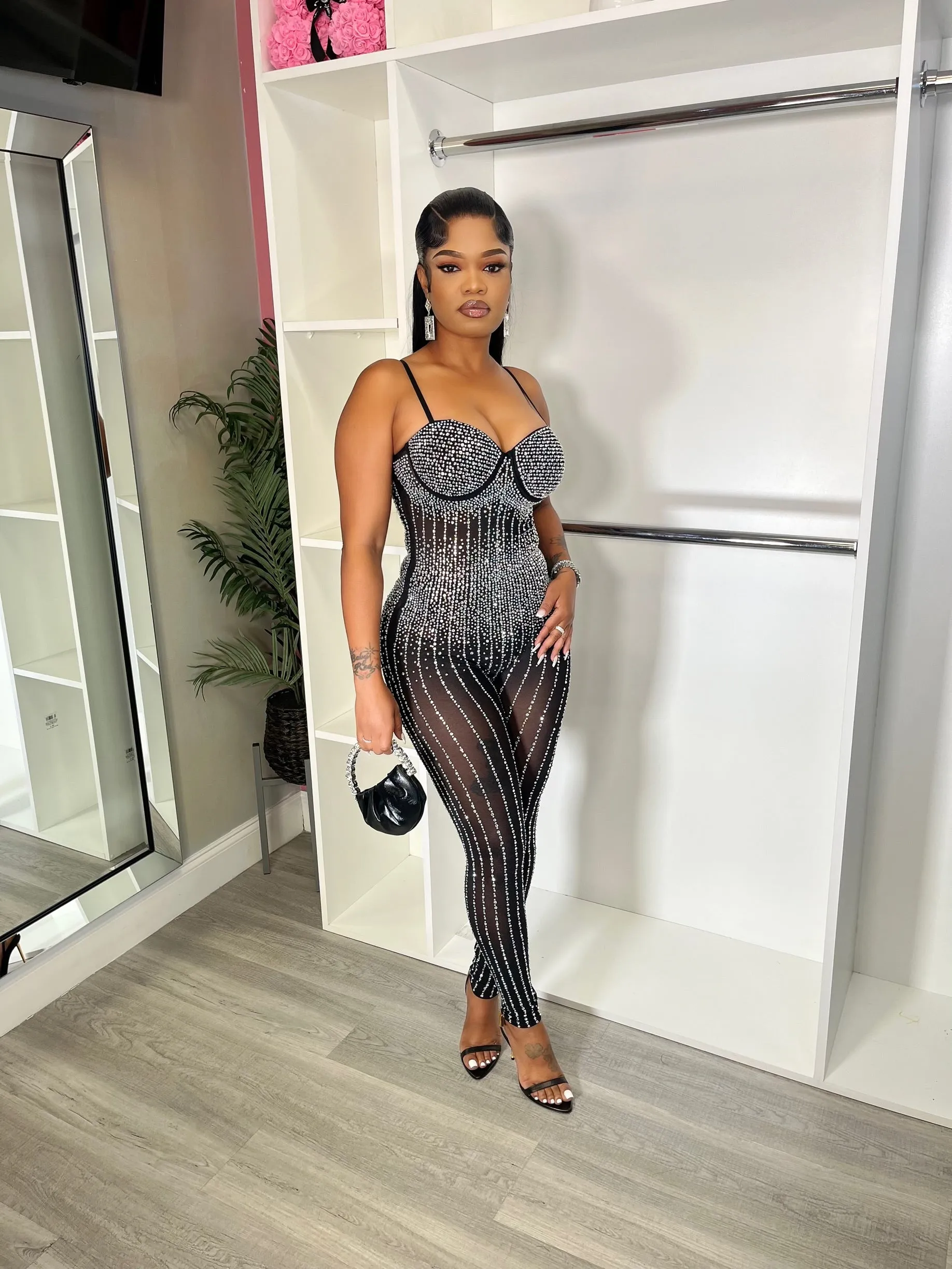 Bright night jumpsuit