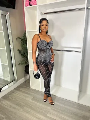 Bright night jumpsuit
