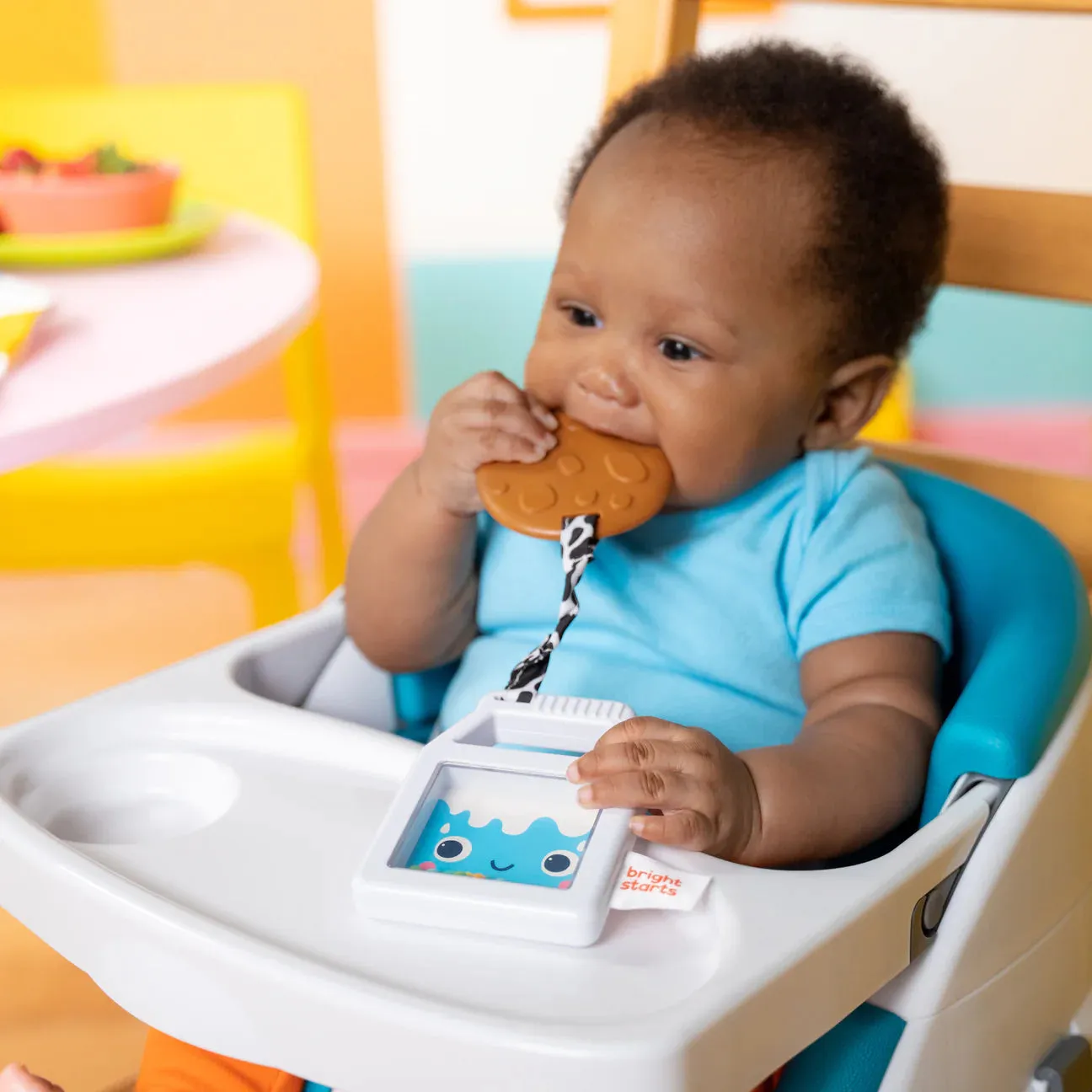 Bright Starts - Cookies & Teethe 2in1 Rattle & Teethe Toy