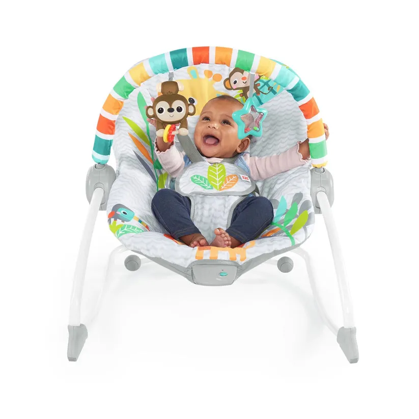Bright Starts Safari Blast Infant to Toddler Rocker