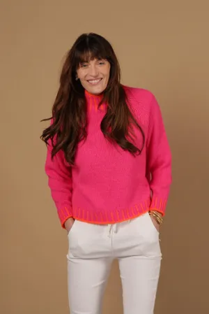 Bright Stitch Edge Jumper