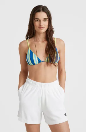 Bright Terry Shorts | Snow White