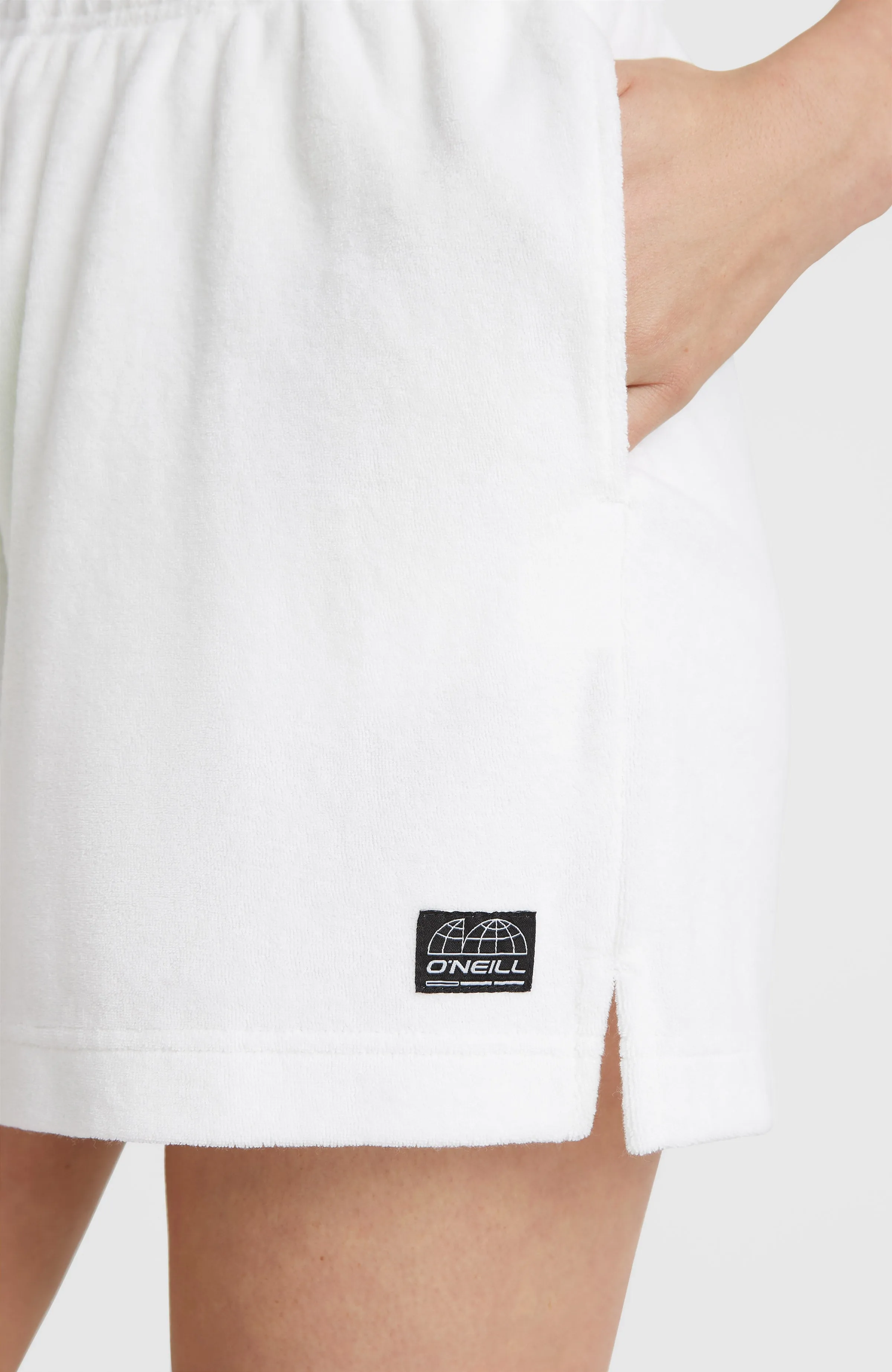 Bright Terry Shorts | Snow White