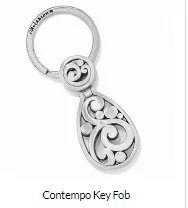 Brighton Silver Key Fobs