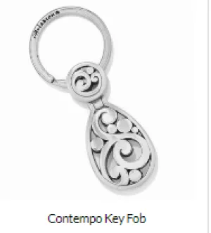 Brighton Silver Key Fobs