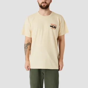 Brixton Hubbard T-Shirt Cream Worn Wash