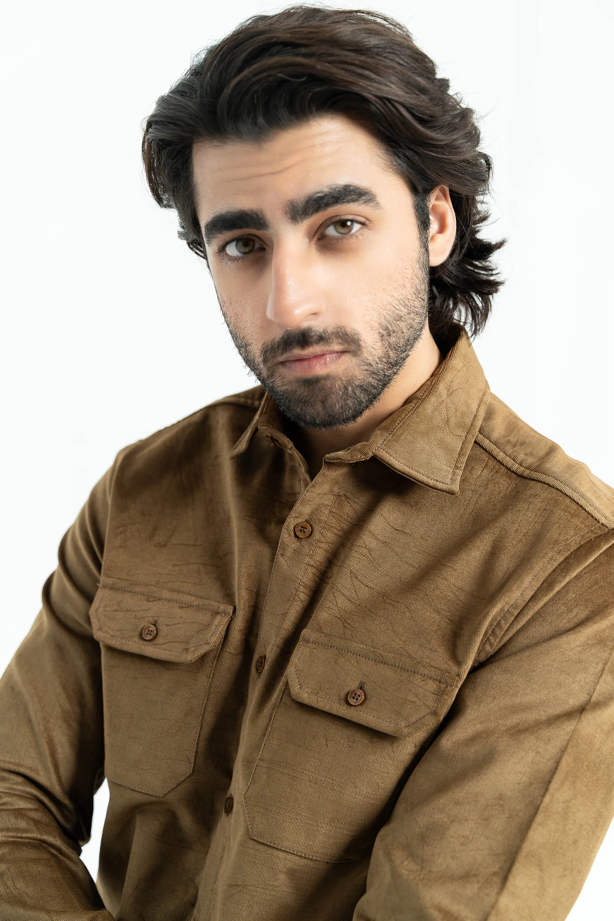 Brown casual shirt