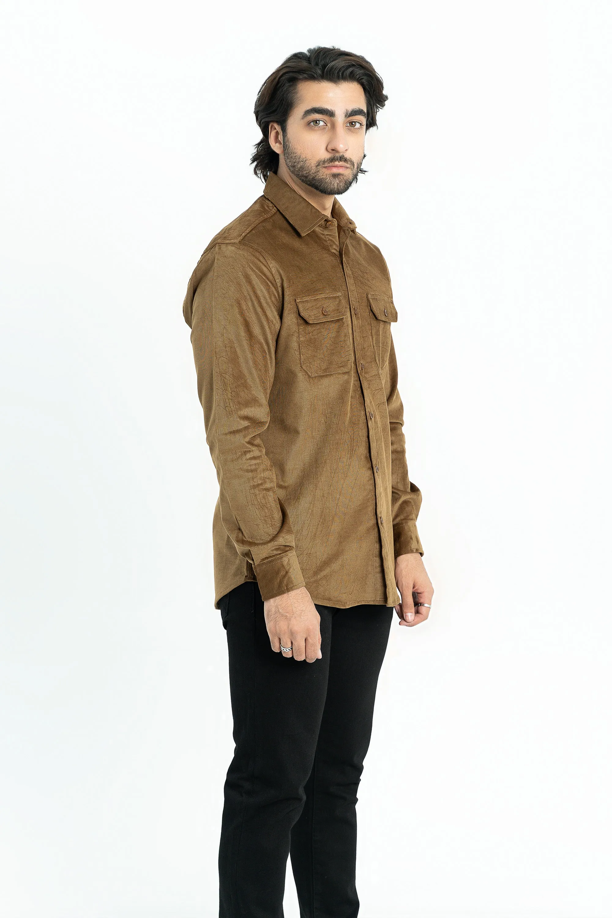 Brown casual shirt