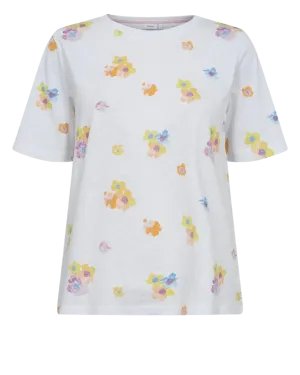 Camiseta Nümph Nulia Bright White
