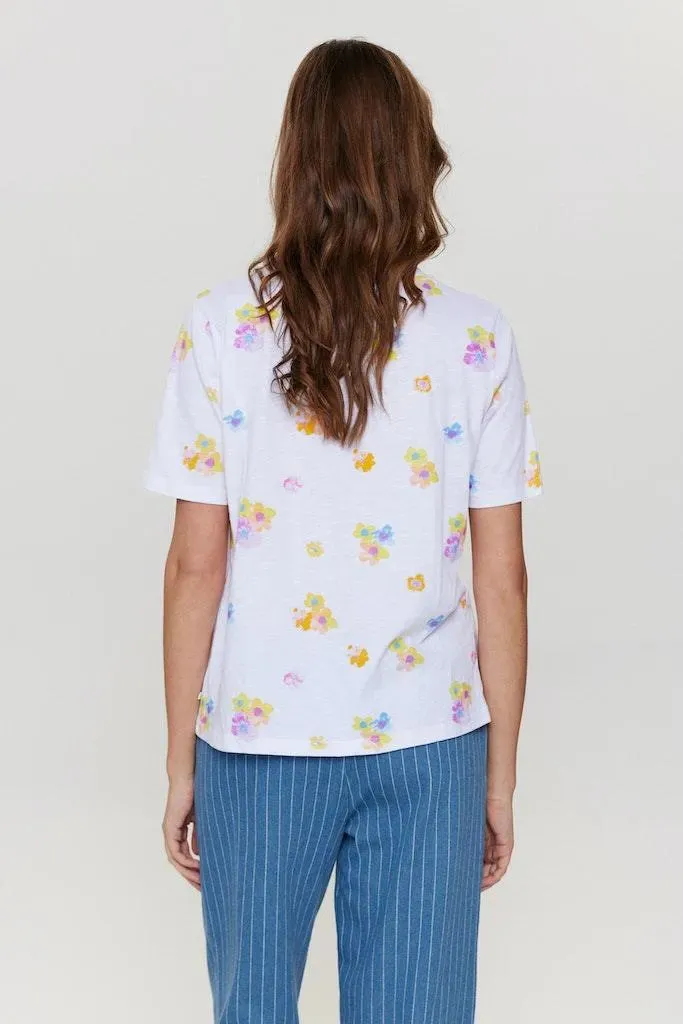 Camiseta Nümph Nulia Bright White