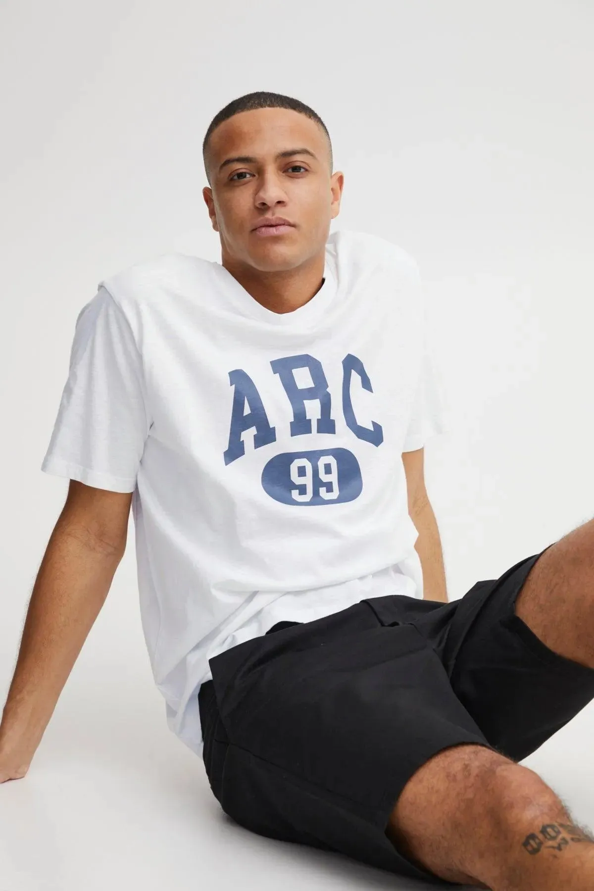 Camiseta !Solid Finlee Bright White